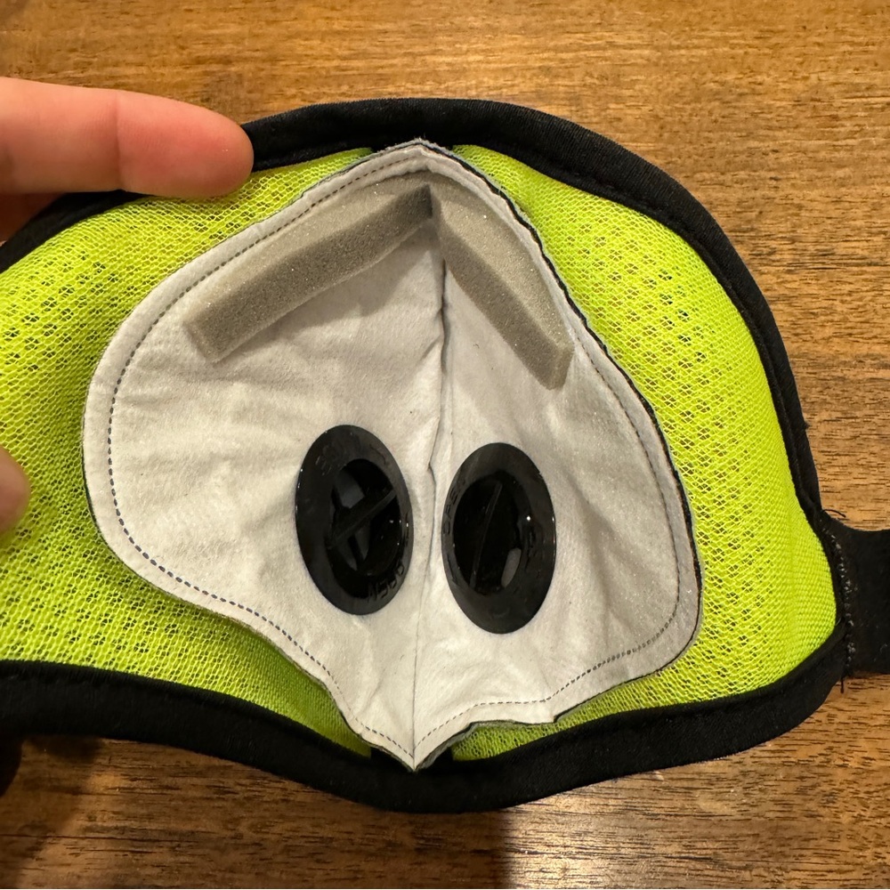 Lime Green RZ Mask Medium - Picture 4 of 6